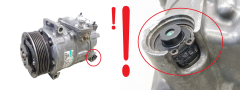 Klimakompressor 1K0820859F Sanden PXE16 8681F VW AG Audi Seat Skoda