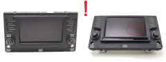 Radio-Display Navi Volkswagen 3G0919605D ABT Std2 Nav