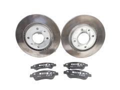 Bremsscheibe Vorne Komplett 1629058880 1611140680 Citroen Peugeot C3 3 0km
