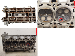 Zylinderkopf Ford 1S7G-6090-AX 1S7G-6A271-AG 1S7G-6A272-BG 1.8 CHBA