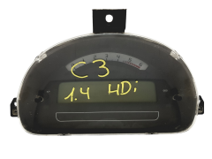 Tacho Kombiinstrument Citroen C2 C3 9660225880 D 00 53862