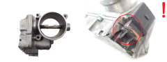 Drosselklappe VWAG 4E0145950H A2C53364207 2.7 3.0 TDI 1557