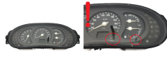 Tacho Kombiinstrument Renault Clio 2 7700410432 G 54335