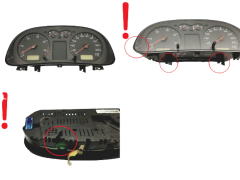Tacho Kombiinstrument VW Golf MK4 1J0919860B 110008773003 53643