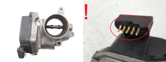 Drosselklappe 03L128063AD VW Audi Seat Skoda Valeo 1565