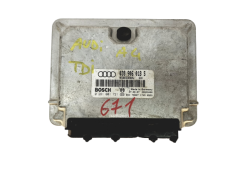 Steuergerät 038906018S 0281001721 Audi Bosch 21303