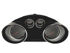 Tacho Kombiinstrument Opel Astra J Zafira B 13374901 GM 31992