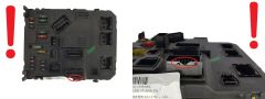 Steuergerät BSI E02-00 9650584680 S118085220B PSA Siemens 1343