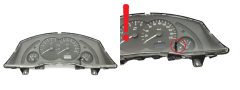 Tacho Kombiinstrument Opel 13173375XJ Meriva A 48475