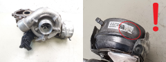 Turbolader 144118020R 144117591R 2.3 dCi Renault Master 3 40000 km