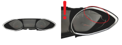 Tacho Kombiinstrument Peugeot 308 T9 9809838380 50985