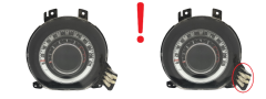 Tacho Kombiinstrument Fiat 500 5550021211 58608 Tacho Kombiinstrument Fiat 500 5550021211 58608