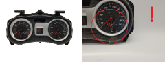 Tacho Kombiinstrument Renault Clio 3 8200628775 G 3696