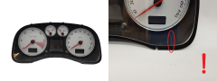 Tacho Kombiinstrument Peugeot 307 Lift 9655925880 B02 1598