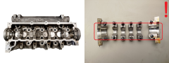 Zylinderkopf Renault 2968F2 110415795R 7701477400 1.5 DCI Siemens