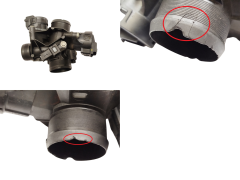 Drosselklappe Peugeot Citroen 0345C2 9655971780 1,6 HDI