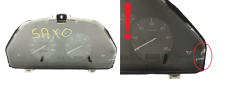 Tacho Kombiinstrument Citroen Saxo 9627933580 09028029908 51706
