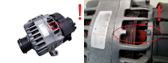 Lichtmaschine Generator 101210-0961 609967 Denso Opel Corsa 1.3 CDTI