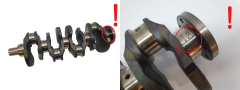 Kurbelwelle 8200314793 2.2 dci G9T710 Master 2 -03 Espace 3