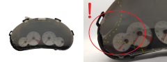 Tacho Kombiinstrument Peugeot 206 9656696280 000500809 1067