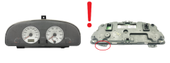 Tacho Kombiinstrument Citroen Xsara 9652043280 B 00 55015