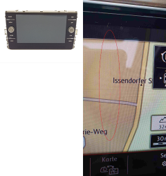 Radio-Display Navi Volkswagen 5G6919605B A2C1516440101 Radio-Display Navi Volkswagen 5G6919605B A2C1516440101
