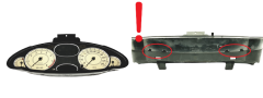 Tacho Kombiinstrument Rover 75 YAC110415 110008878015 VDO