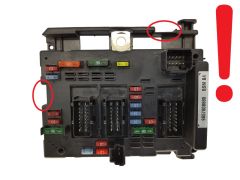 Steuergerät BSM B4 9657608680 PSA Delphi 1277