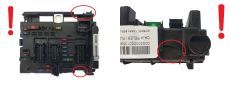 Steuergerät BSM B3 9646405280 PSA Delphi 1763