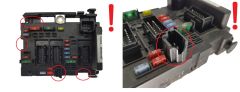 Steuergerät BSM B4 9657608680 PSA Delphi 2300
