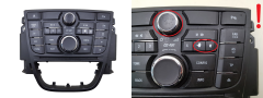 Schalttafel Radio Opel Meriva B 13362776 CD400