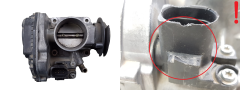 Drosselklappe VWAG 030133064F 408237130004 2082