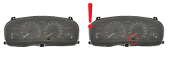 Tacho Kombiinstrument Ford Mondeo 93BB-10849-TD 57212