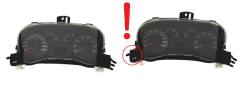 Tacho Kombiinstrument Fiat Panda 5550004601 04 58895