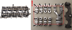 Zylinderkopf KIA Hyundai 2.5 16V CRDI D4CB