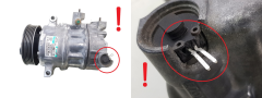 Klimakompressor Sanden PXE14 1702P 5N0820803C VW AG 1083