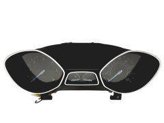 Tacho Kombiinstrument Ford Focus MK3 F1ET-10849-BMK RHD Visteon
