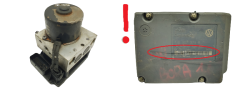 Abs-Pumpe VW Seat Skoda Audi 1J0614117D 1J0907379P ATE 61633