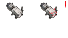 Ölfiltergehäuse 1103T3 9685997780 FL515 2.0 hdi TDCI Ford PSA 64