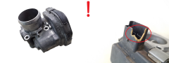 Drosselklappe Citroen Peugeot 9673534480 1.6 HDI Delphi 2440