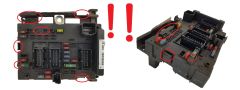 Steuergerät BSM B3 9650664080 PSA Delphi 1409