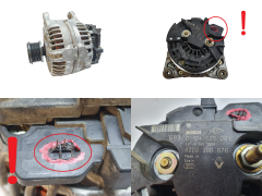 Lichtmaschine Generator 8200390676 0124525081 150A Bosch Renault 