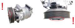 Klimakompressor 8200940837 Delphi 01140854 Renault Megane Scenic 2 1047 Klimakompressor 8200940837 Delphi 01140854 Renault Megane Scenic 2 1047