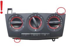 Klimabedienteil Bedienung A/C Mazda 3 Klimabedienteil Bedienung A/C Mazda 3