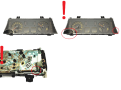 Tacho Kombiinstrument Renault 19 RL48J385 8557113