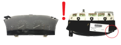 Tacho Kombiinstrument Citroen ZX 9611630580 55012