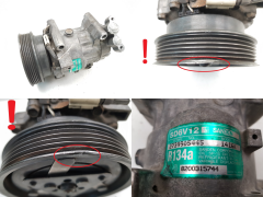Kompressor Klimaanlage Renault 8200315744 SD6V12 1416K Sanden S11