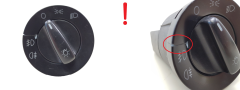 Lichtschalter Volkswagen VWAG 1C0941531A 7