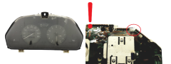 Tacho Kombiinstrument Citroen Saxo 9617658680 50548