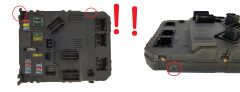 Steuergerät BSI-S02-00 9662463380 S120104700N PSA Siemens 